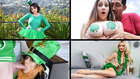 Cassidy Banks, Liv Wild, Maddy O’Reilly, Linzee Ryder - Feelin’ Green, Feelin’ Irish - TeamSkeet