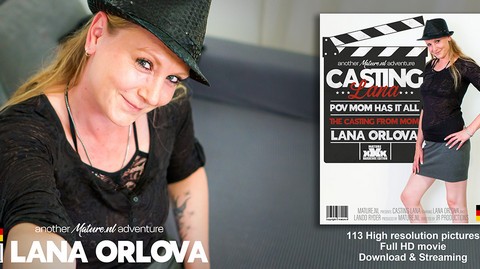 Lana Orlova - Casting Lana Orlovia and go all the way with that hot mom - MatureNL